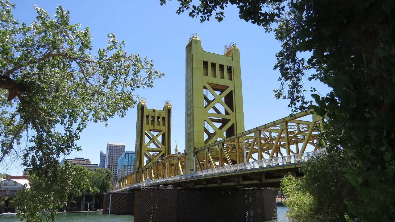 Tower Bridge in Sacramento